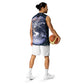 PlanetX Recycled unisex basketball jersey