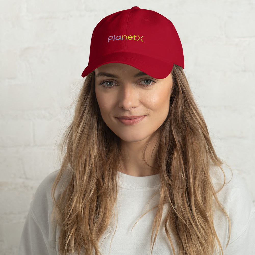 PlanetX Gradient Embroidered Dad hat