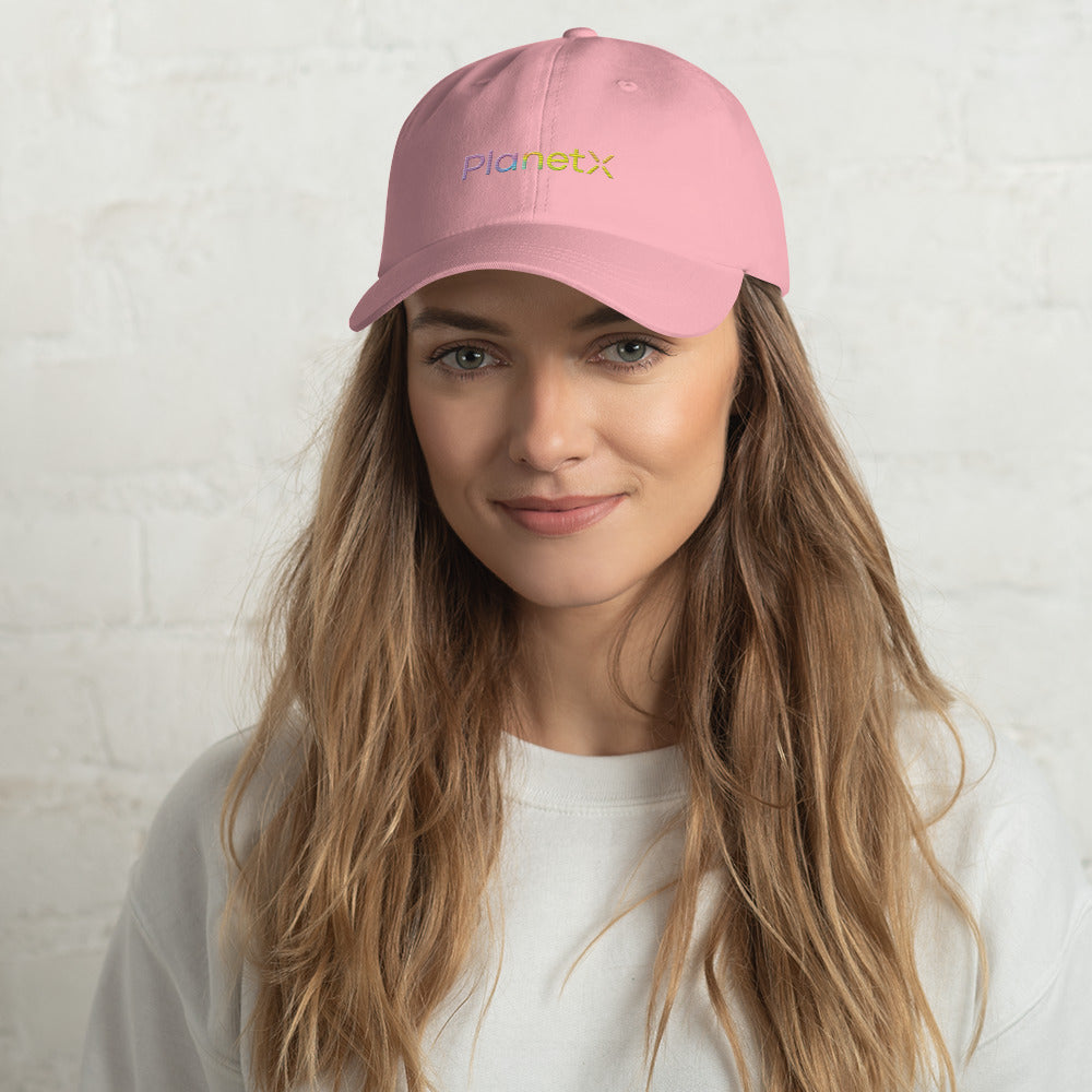 PlanetX Gradient Embroidered Dad hat