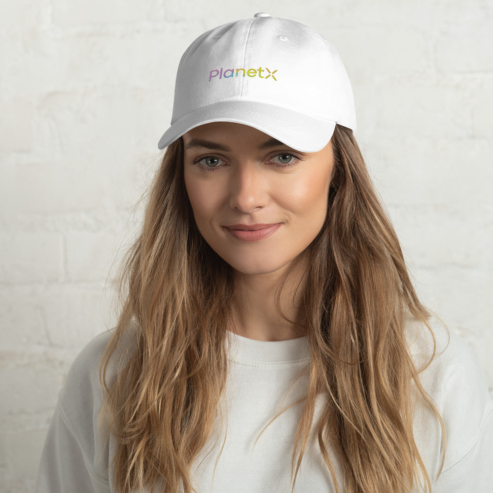 PlanetX Gradient Embroidered Dad hat