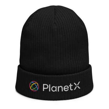 Planet X Organic ribbed beanie