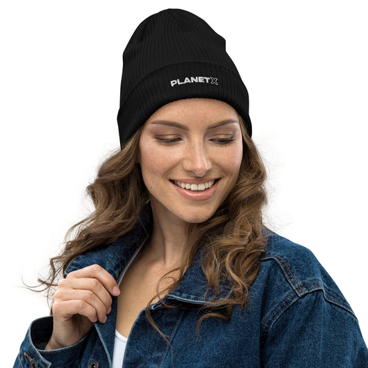 PlanetX Organic ribbed beanie