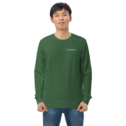 PlanetX Unisex organic sweatshirt