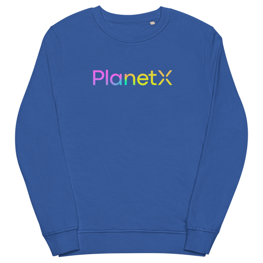 PlanetX Unisex organic sweatshirt