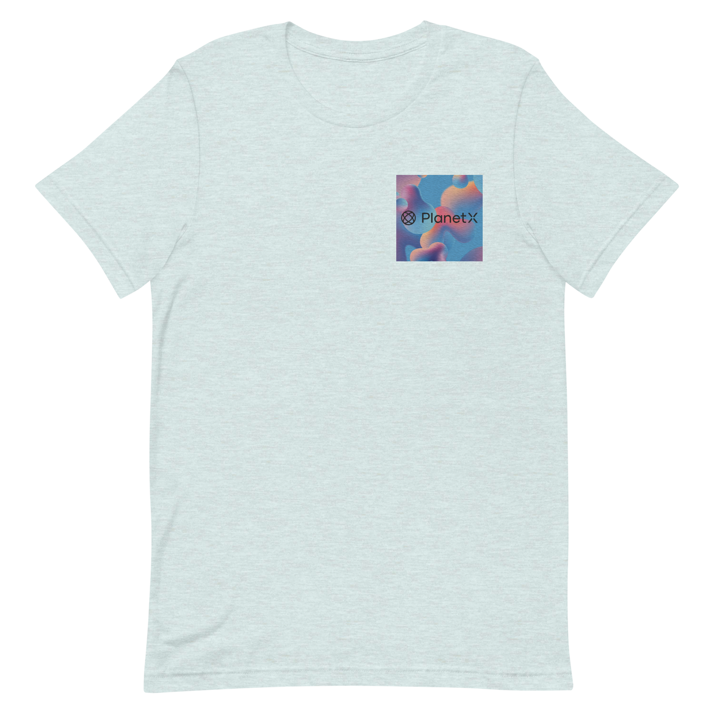 PlanetX Embroidered Gradient Unisex t-shirt