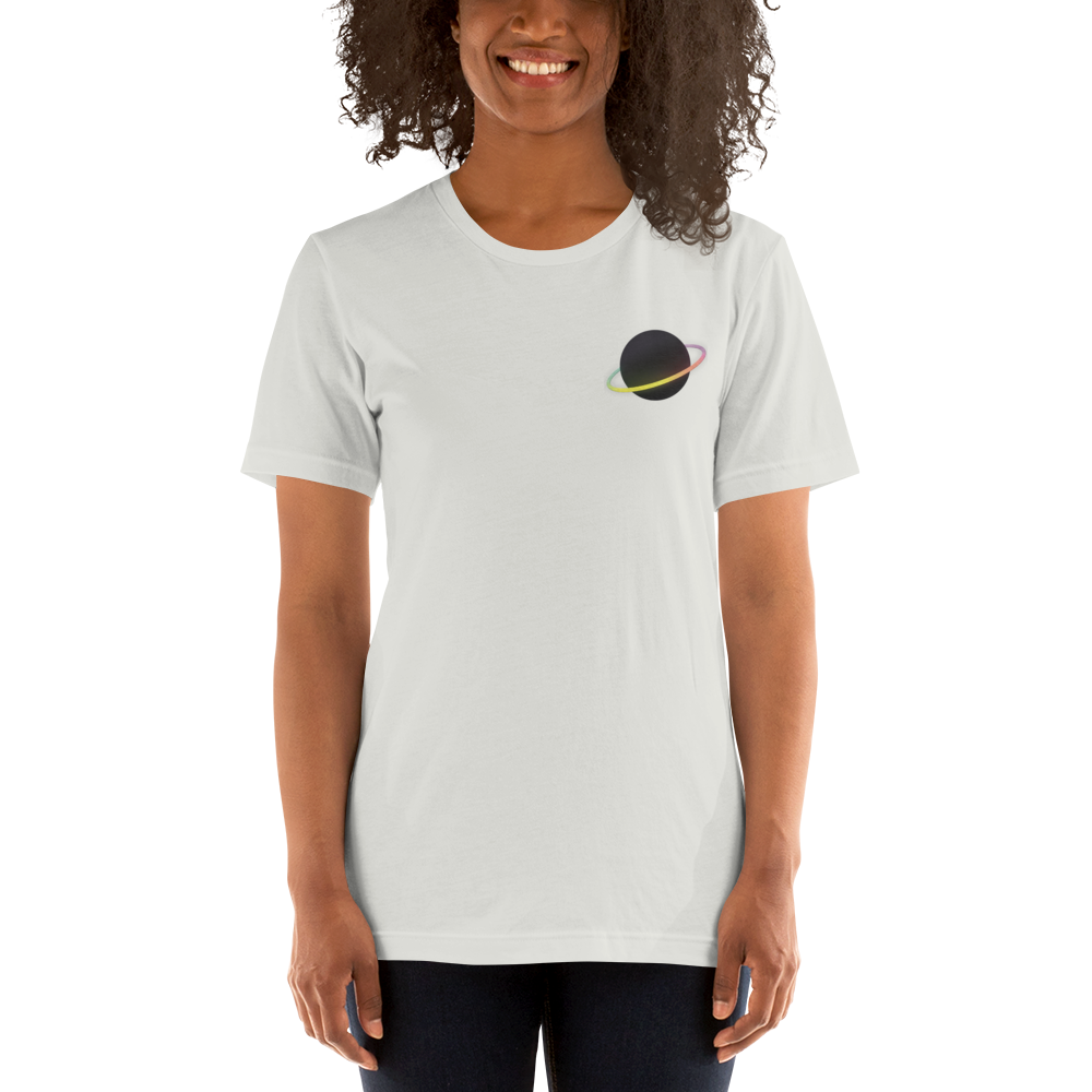 PlanetX Embroidered Gradient Unisex t-shirt