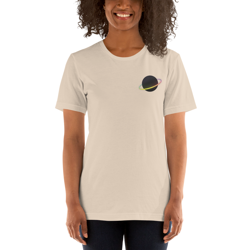 PlanetX Embroidered Gradient Unisex t-shirt