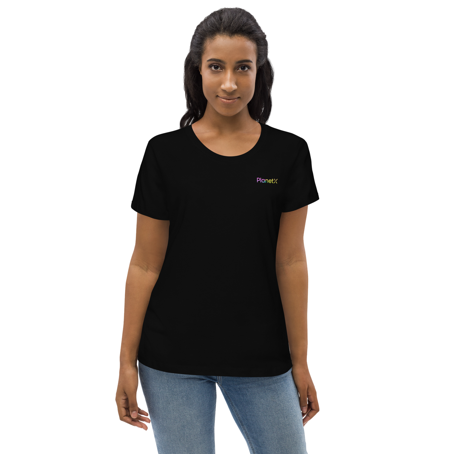 PlanetX Women's fitted eco tee